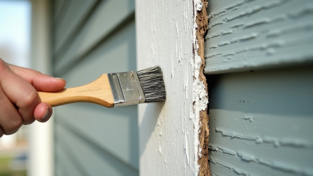 apply durable exterior paint