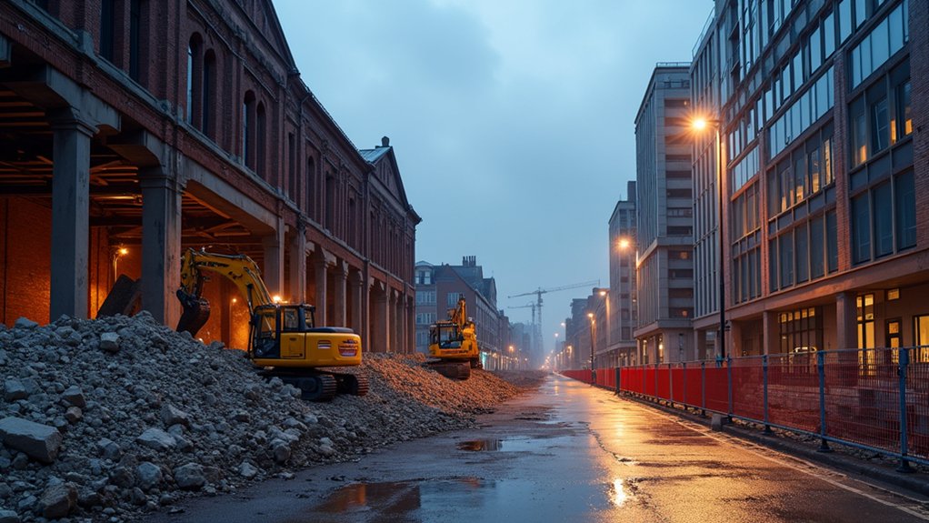 demolition fuels urban renewal