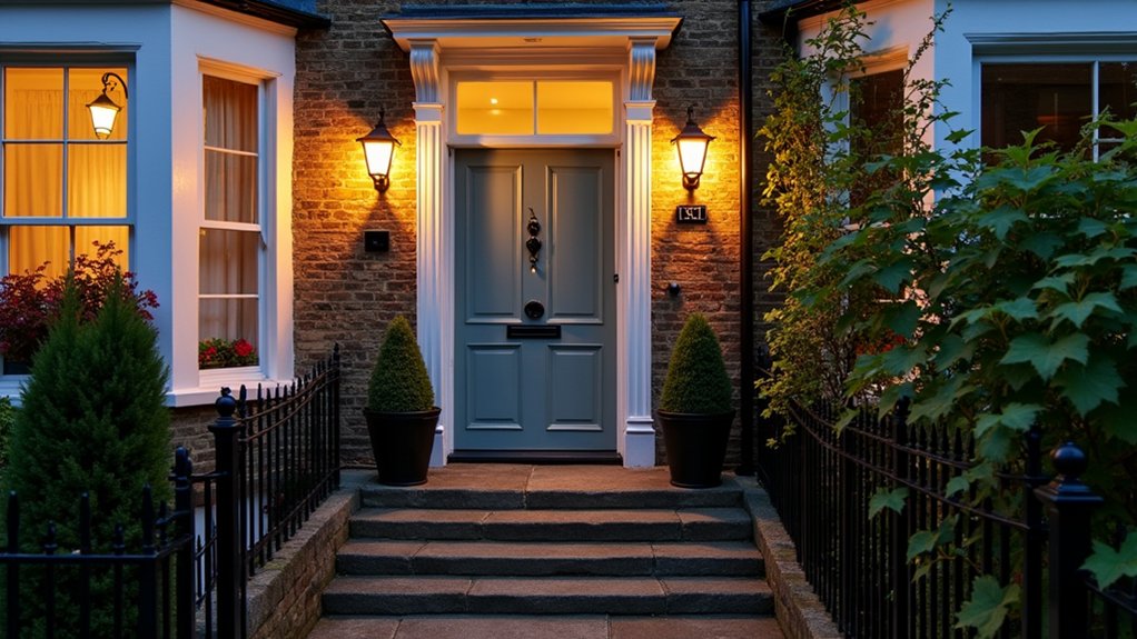 lighting planting curb appeal