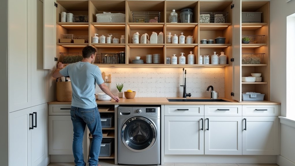 measure declutter organize efficiently
