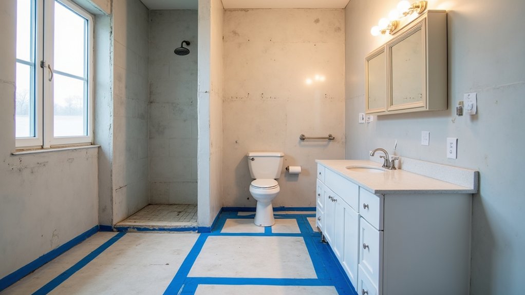 optimize bathroom layout efficiency