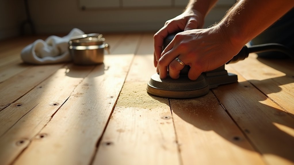 restoring authentic wooden flooring