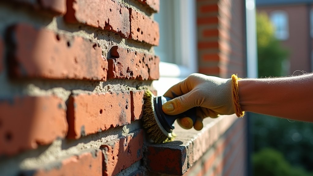 restoring brickwork exterior