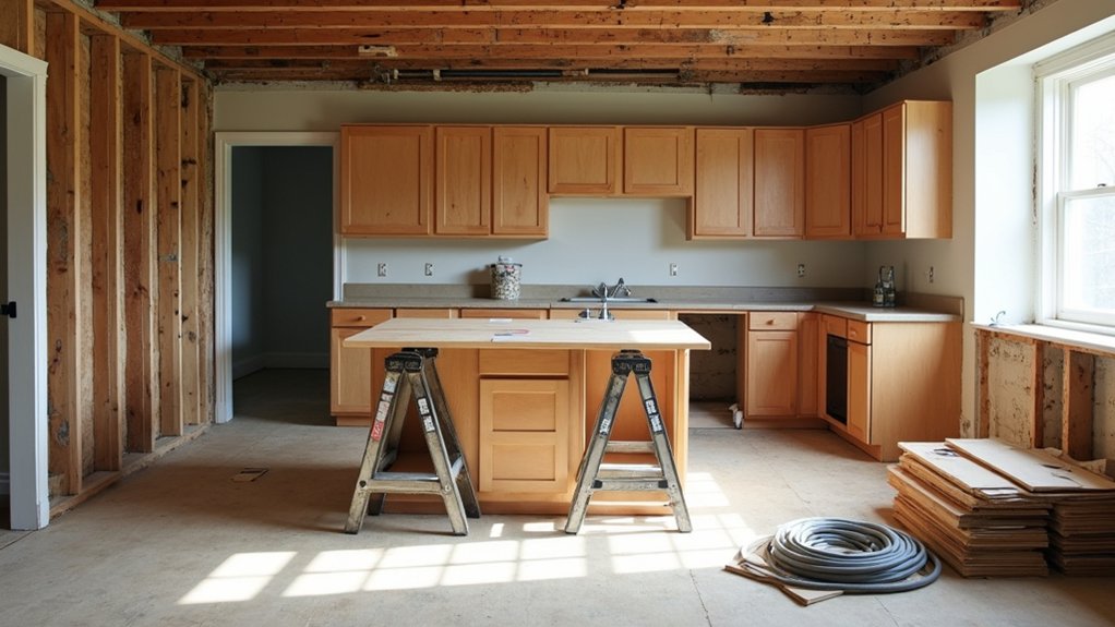 revamp kitchen during renovation