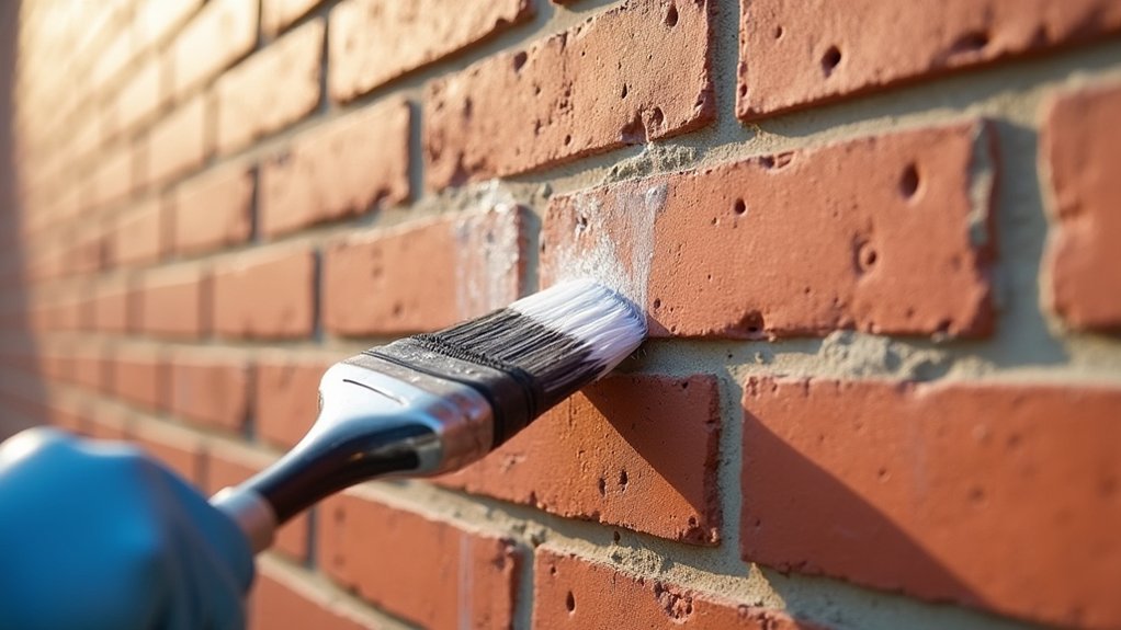seal brickwork properly annually