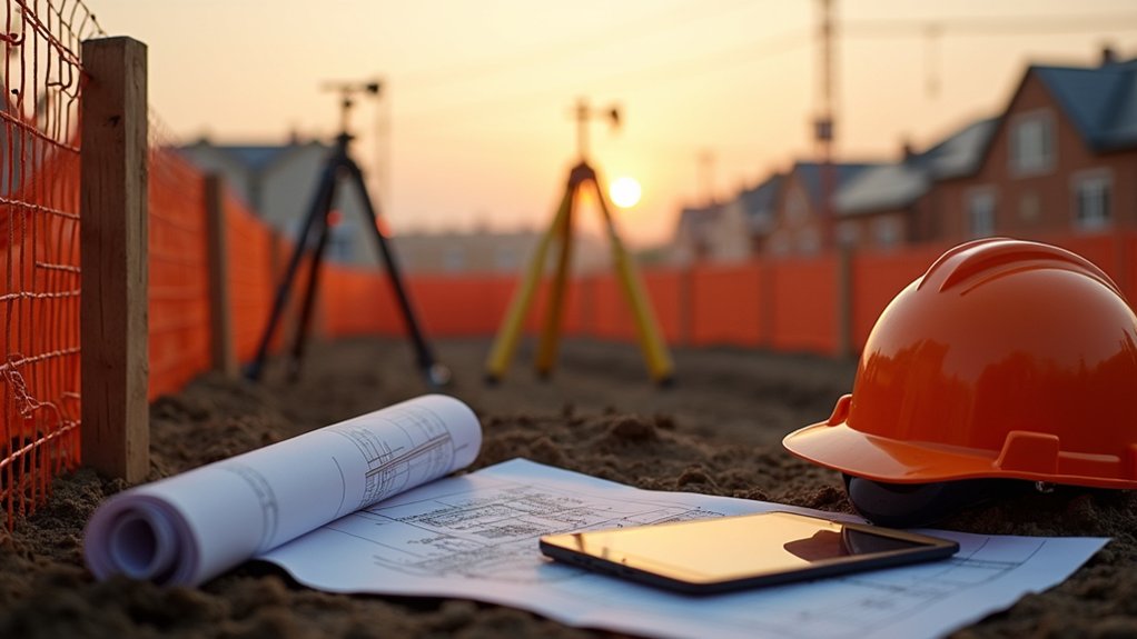 secure plans permits and site